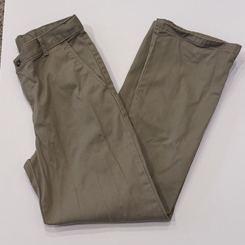 Izod boy size 16 REGULAR pants chino khaki